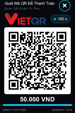 Màn hình PayBox hiển thị mã VietQR